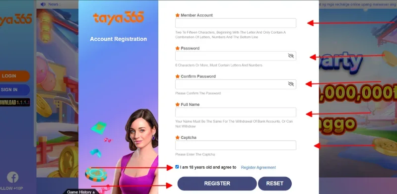 taya365 register